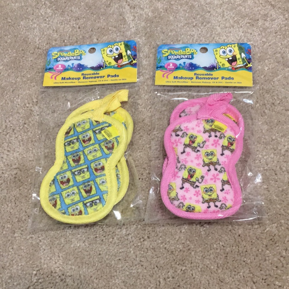 SpongeBob SquarePants Reusable Makeup Remover Pads